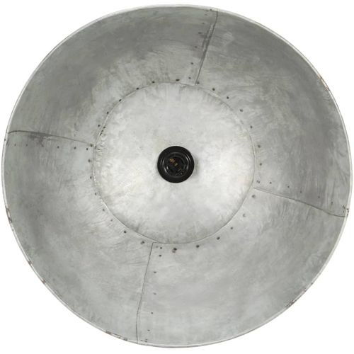 Viseća svjetiljka 25 W srebrna okrugla 48 cm E27 slika 19