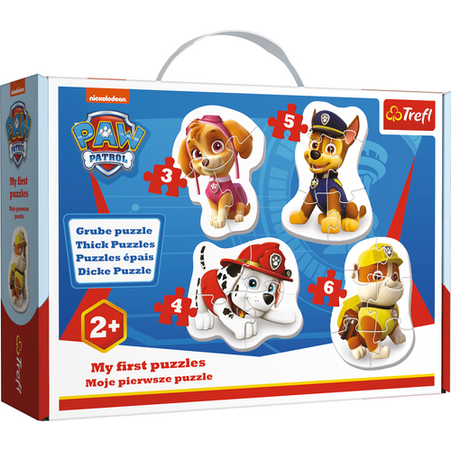 TREFL baby puzzle Paw Patrol (3,4,5,6) 36087 slika 1