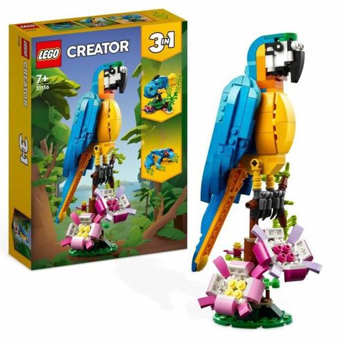 Playset Lego Creator 31136 Exotic parrot with frog and fish 3 u 1 253 Dijelovi slika 1