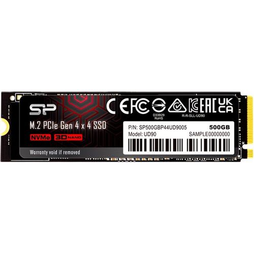 Silicon power M.2 2280 PCIe 500GB SSD SP500GBP44UD9005 slika 1