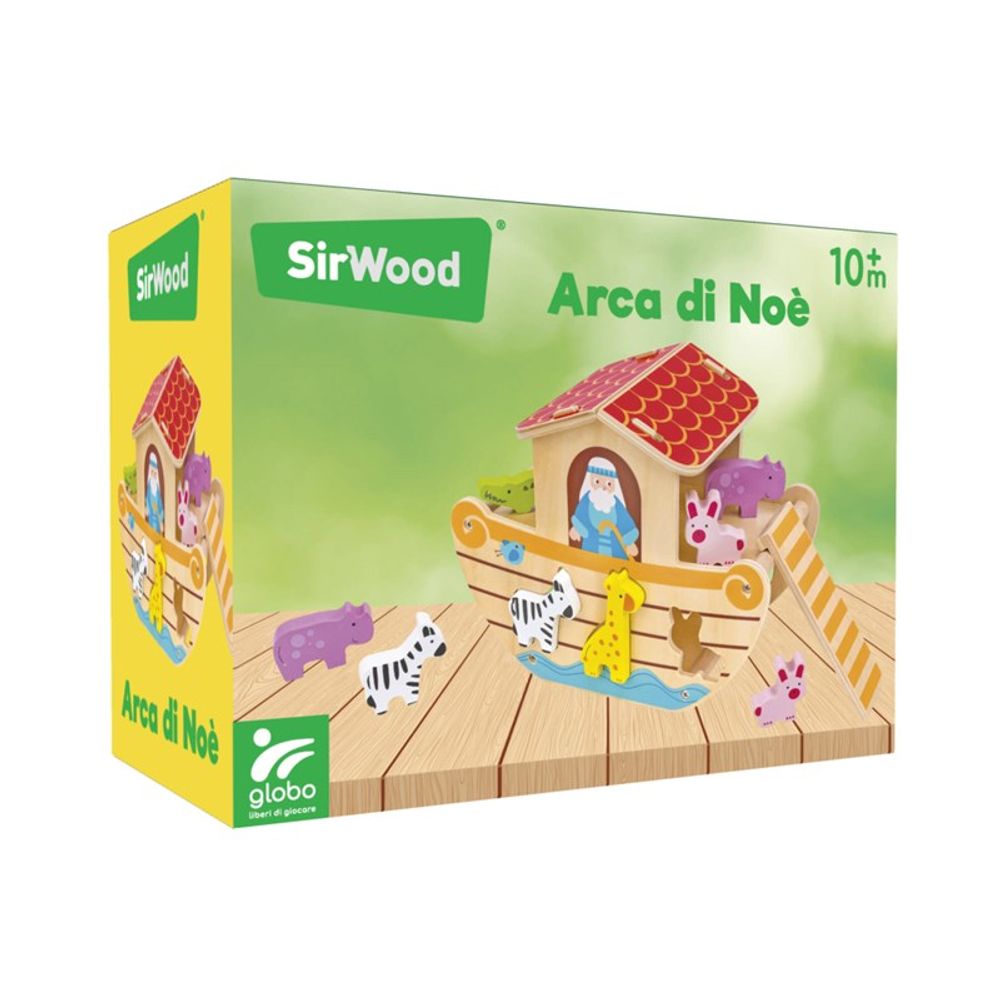 Globo SirWood Drvena igračka Arca di Noe slika 2