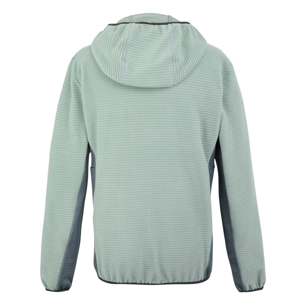 Regatta Muški duks na kopčanje sa kapuljačom Lakewright Fleece Glacier/Storm White slika 3
