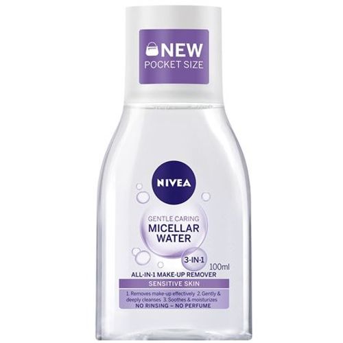 NIVEA 3 u 1 Micelarna vodica za čišćenje pocket size 100 ml slika 1