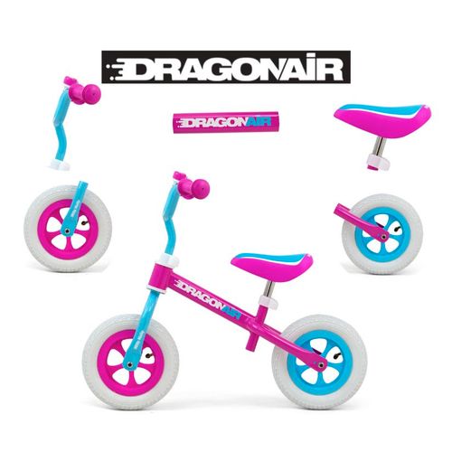 Milly Mally bicikl bez pedala DragonAir rozno - plavi slika 3