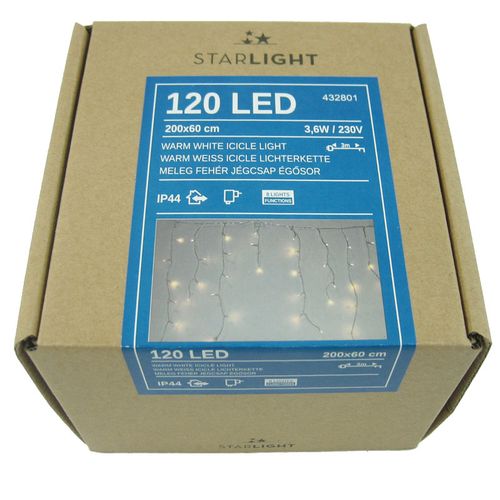 Viter novogodišnje lampice led ledenice 1/120 slika 2