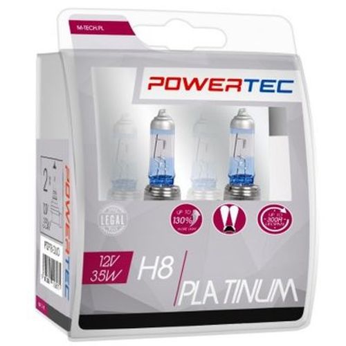 Sijalica H8 POWERTEC Platinum slika 1