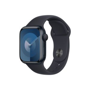 Apple Watch S9 GPS 41mm Midnight Alu Case w Midnight Sport Band - S/M (mr8w3se/a)