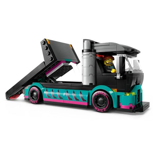 Playset Lego 60406 Race Car and car carrier truck slika 6