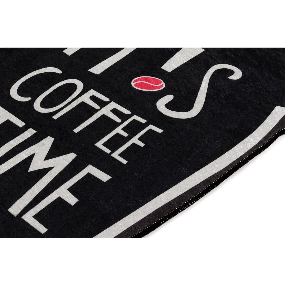 Tanka višebojna staza sa digitalnim printom  Coffee Time  (80 x 120) slika 4