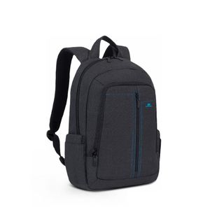 Ruksak RivaCase 15.6" Alpendorf 7560 Black laptop Canvas backpack