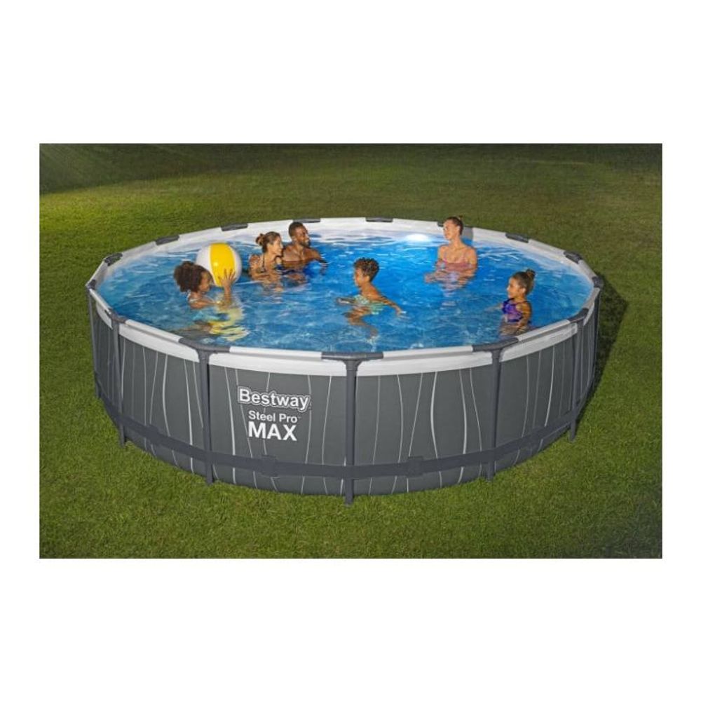 Bestway montažni bazen 457x107 cm slika 9