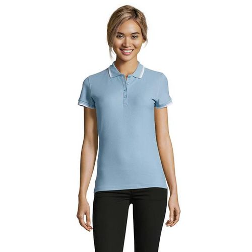 PRACTICE WOMEN ženska polo majica sa kratkim rukavima - Sky blue, XL  slika 1