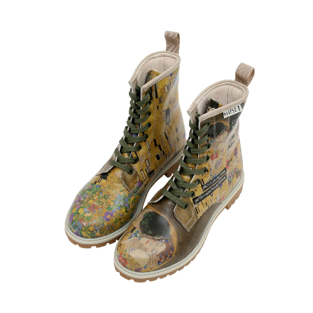 DOGO Duboke čizme Gustav Long Boots Klimt The Kiss Muse slika 1