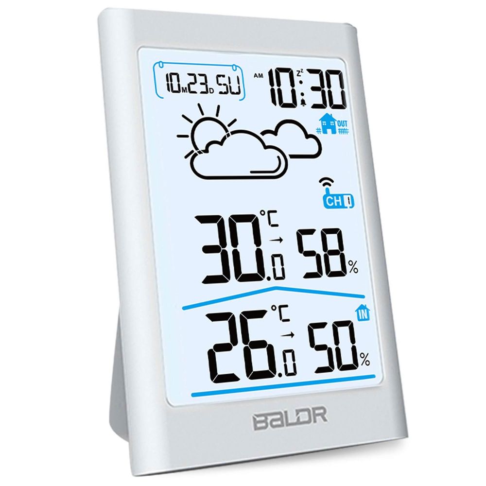 Meteorološka stanica s zaslonom BD-911 bijela slika 3