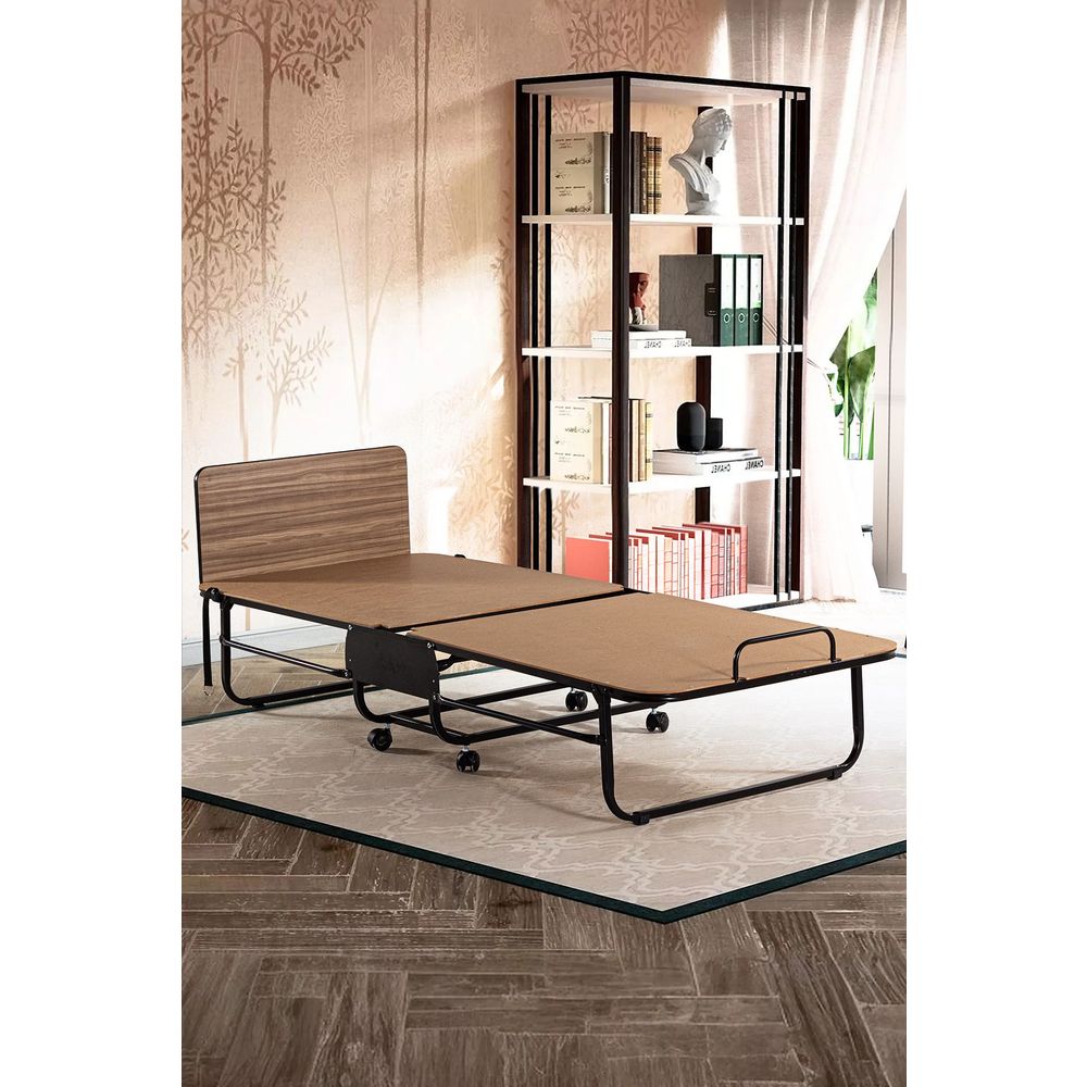 Katlanji Krevet White Black slika 2