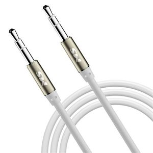 CC CABLE 3.5mm -> 3.5mm, 2m, srebrni