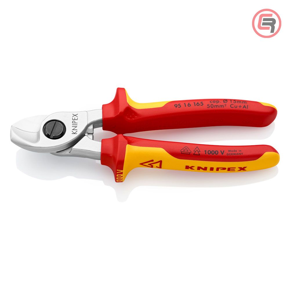 Knipex Škare Makaze 165mm Za Kablove 50mm2 1000V – 95 16 165 slika 1