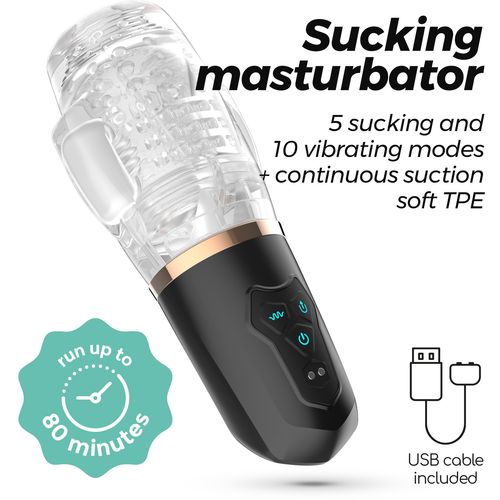 CRUSHIOUS QUASAR RECHARGEABLE MASTURBATOR WITH SUCTION slika 14