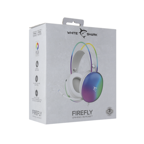 White Shark HEADSET GH-2342 FIREFLY - Bijele slika 7