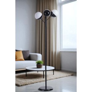 Opviq Podna lampa 272, bijela, crna
