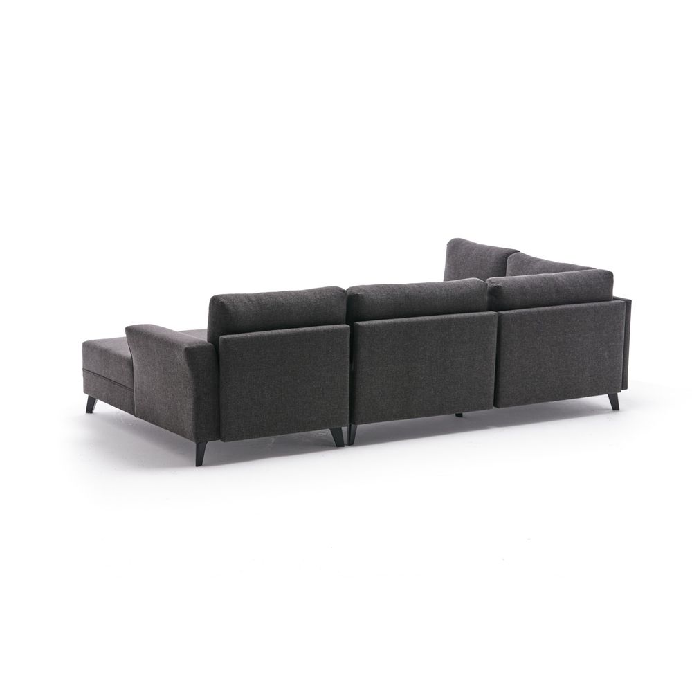 Eris - Ugao Sofa na Razvlačenje u Antracit Boji slika 2