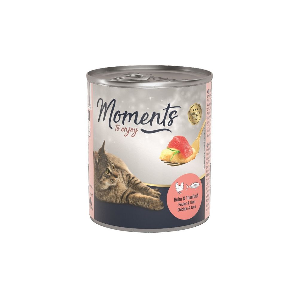 Moments Cat Adult Diamond piletina i tuna 220 g konzerva slika 1