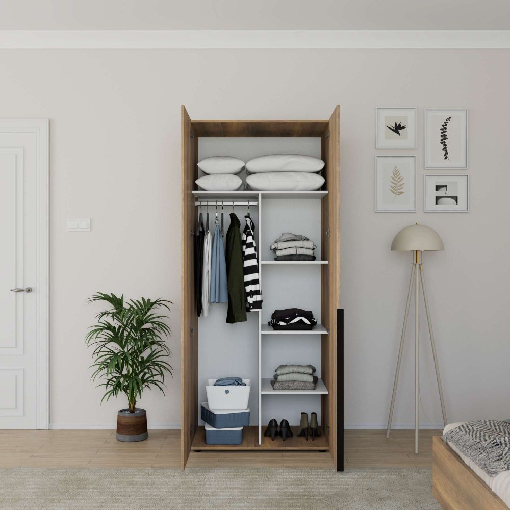 Oryana Walnut Wardrobe slika 2