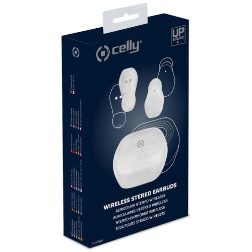 CELLY True Wireless bežične slušalice FLIP2 u BELOJ boji slika 2