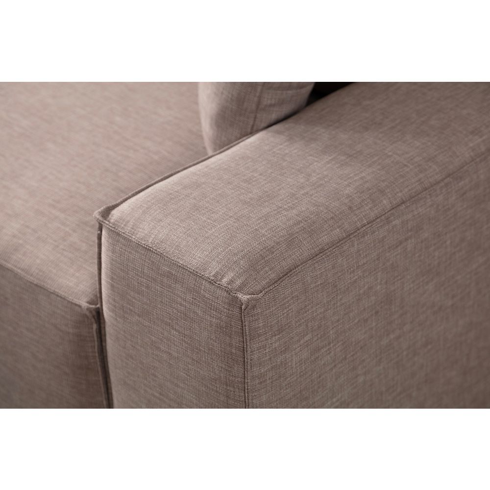 Pırlo Kutni Sofa na Razvlačenje - Smeđa slika 12