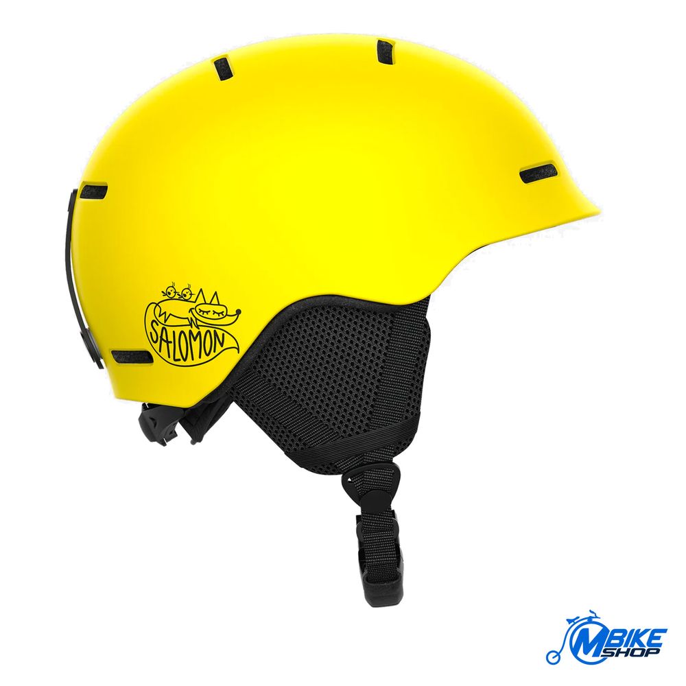 Salomon Dječija kaciga za skijanje Orka Kid Vibrant Yellow L slika 1