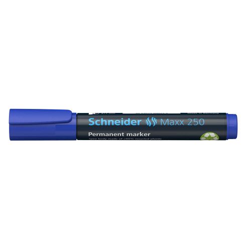 Flomaster Schneider, permanent marker, Maxx 250, 2-7 mm, plavi slika 3