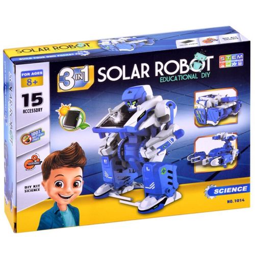 Solarni set za sastavljanje robot 3u1 slika 8