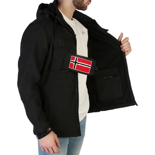 Geographical Norway Target-zip man black slika 5