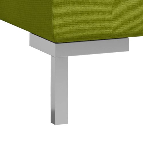 2-dijelni set sofa od tkanine zeleni slika 6