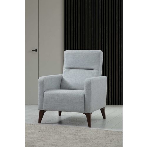 Kristal - Light Grey Light Grey Wing Chair slika 1