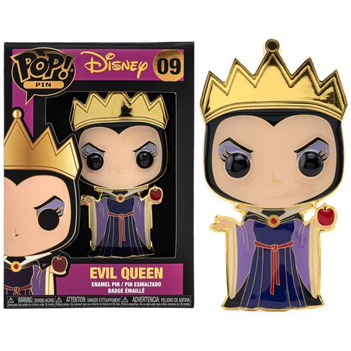 Funko Pop Disney Snow White Evil Queen Large Enamel bedž 10cm slika 1