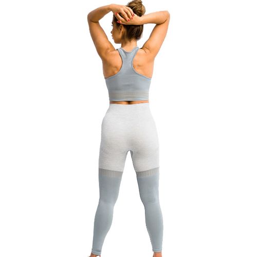 Gymhero leggins stripes graphite slika 7