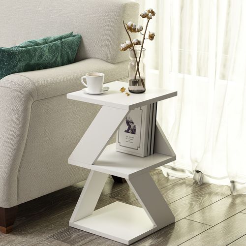 Albeni - White White Side Table slika 4