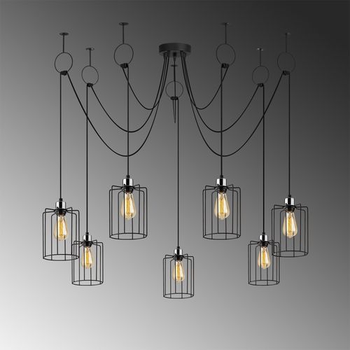 Tel - 6626 Black Chandelier slika 4