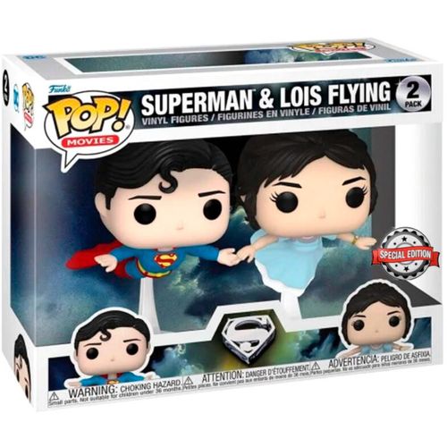 POP pack 2 figures DC Comics Superman & Lois Flying Exclusive slika 1