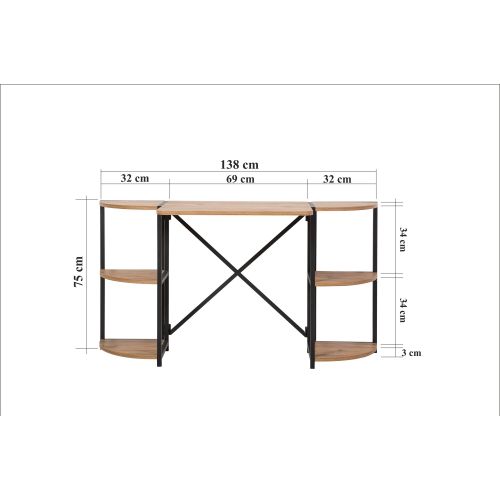 Woody Fashion Radni stol, Mayra Rafix slika 15