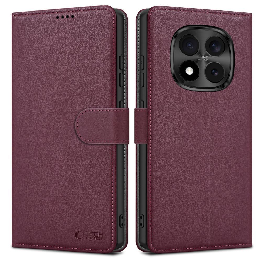 Xiaomi Redmi Note 15 Pro 5G Tech-Protect preklopna futrola-novčanik - mulberry slika 3