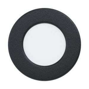 Eglo Fueva 5 ugradbena led, 2,7w, 300lm, prom 86, ip44, crna/bijela/plastika 