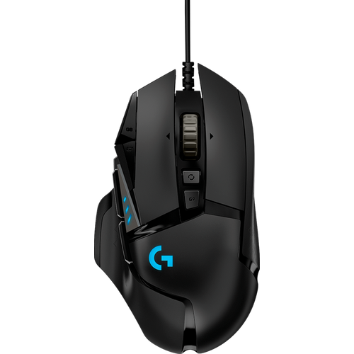 Miš Logitech G502 HERO Corded Gaming, USB, crni slika 4