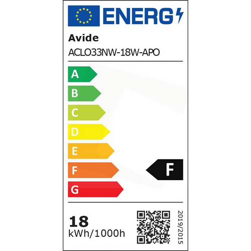 Avide Plafonjera LED, Apollo, 18W, 1600 lm, 4000K, IP20 - ACLO33NW-18W-APO slika 3