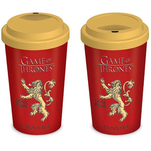 Game of Thrones Lannister travel mug slika 1