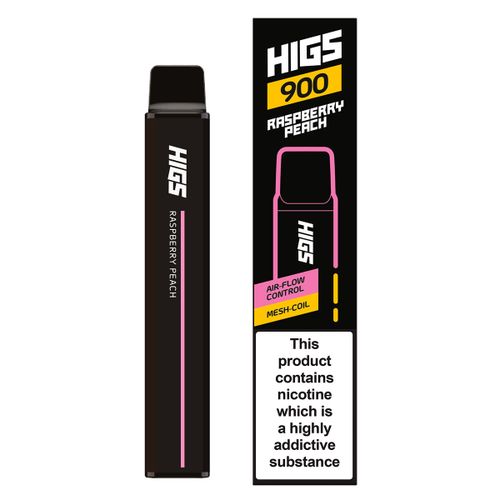 Higs e cigarete XL 900 Raspberry Peach slika 1