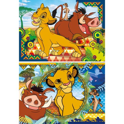 Disney The Lion King puzzle 2x60pcs slika 1