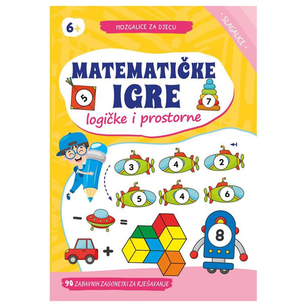 ODEON Kids Mozgalice za djecu - Matematičke igre slika 1