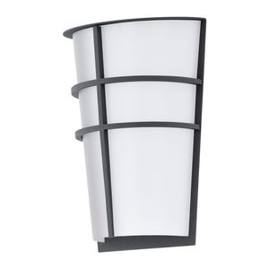 Eglo Breganzo vanjska zidna/2, led, 2x2,5w, antracit/bijela 